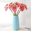 1pc Simulation Anthurium Flower Anthurium Potted Home Decoration 1357cm miniinthebox