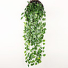1Pc Simulation Fake Flower Rattan Ceiling Green Vine Engineering Decoration Rattan Top Cabinet Ceiling Dining Room Living Room Decoration Flower Green Plant