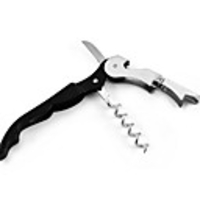 1pc Stainless Steel Corkscrews Openers Wine Racks Simple Wine Accessories for Barware
