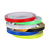 1PC Vinyl Motorcycle Rim Tape Reflective Wheel Stickers Decals Car Warning Stickers Motorbike Styling Decor Tool Accessories