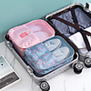 1pc Waterproof Shoe Socks Bag Convenient Travel Storage Nylon Portable Suitcase Organizer Bags Sorting Multifunction