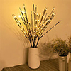 1pc/2pcs/3pcs/5pcs 20 Bulbs LED Willow Branch Lights Lamp Natural Tall Vase Filler Willow Twig Lighted Branch Christmas Wedding Decorative Lights