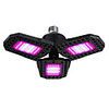 1pcs 126 LED Growth Lamp Diamond Shaped Wide Spectrum Folding Plants Lamp Bulbs Tent Lighting Greenhouse E27 Socket Light