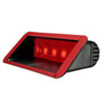 1pcs 12V Car 5 LED Warning Rear Tail 3rd Third Brake Stop Light High Mount Lamp Red
