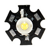 1pcs 3W High Power LED PCB Bulb Beads Chips Car Indoor Reading Lamp Aquarium Heat Sink - Yellow