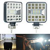 1pcs 4 Inch 9V-30V 87W Work Light Bar Flood Spot Beam Offroad Car Truck Daylight Refitting Lamp Cross-country For SUV Driving Fog