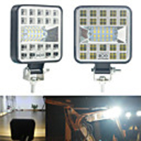 1pcs 4 Inch 9V-30V 87W Work Light Bar Flood Spot Beam Offroad Car Truck Daylight Refitting Lamp Cross-country For SUV Driving Fog