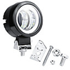 1Pcs 40W Headlight bike Headlight bulb Angel eyes LED bar work light Driving Spot Fog Lights External LED 3Inch 12V 24V 6500K Waterproof Round LED Night Bar Lights Portable Spotlights Motorcycles