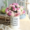 1Pcs Artificial Flowers Branch 10Pcs Flower Heads Branch 30cm miniinthebox