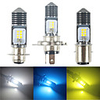 1pcs Canbus BA20D Led H4 Led H6 P15D H6W Motorcycle Headlight Bulbs 12SMD Moto Hi Low beam Motorbike Fog Lamp 12V 24V Fog Lights