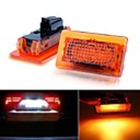 1Pcs Car Door Opening Warning Light LED Trunk Safety Strobe Flashing Light Yellow Ultra Bright For Tesla Model S X Bulb Car Styling
