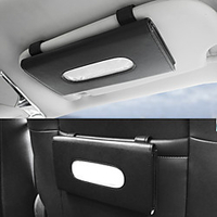 1Pcs Car Tissue Box Towel Sets Car Sun Visor Tissue Box Holder Auto Interior Storage Decoration for BMW Car Accessories