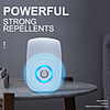 1Pcs EU Pest Reject Ultrasound Mouse Cockroach Repeller Device Insect Rat Spiders Killer Pest Control Ultrasonic Mosquito Repellent