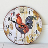 1pcs Frameless Wall Clock Rooster Pattern Home Decoration Wall Clock miniinthebox