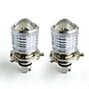1Pcs H4 LED Motobike Near Far Light 12V 6000K Motorcycle Headlight Turn Signals Lamp Lens Projector Led Headlamp Bulb White Light