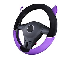 1Pcs Individuation Womens Fashion Soft Furry Steering Wheel Covers Interior Accessories Fuzz Warm Non-slip Car Decoration Long Hair Fit 15 inch four Seasons miniinthebox
