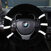 1Pcs Individuation Womens Winter Fashion Wool Fur Soft Furry Steering Wheel Covers Fuzz Warm Non-slip Car Decoration Long Hair Fit 15 to 17 inch miniinthebox