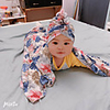 1pcs Infant Unisex Active / Sweet Floral / Geometric Floral Style / Leopard Print / Printing Hats Caps White / Blue / Blushing Pink One-Size