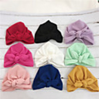 1pcs Infant Unisex Active / Sweet Floral / Solid Colored Hats Caps White / Black / Purple