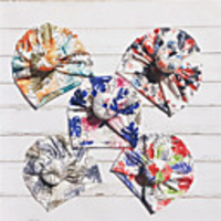 1pcs Infant Unisex Active / Sweet Floral Floral Style / Printing Hats Caps Blue / Red / Yellow