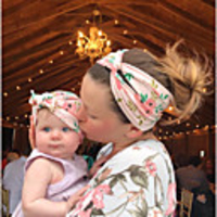 1pcs Infant Unisex Active / Sweet Floral Floral Style / Printing Hats Caps White / Black / Purple One-Size