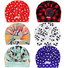 1pcs Infant Unisex Active / Sweet Red Polka Dot / Check Bow Cotton Hats Caps White / Blue / Red One-Size miniinthebox