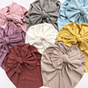 1pcs Infant Unisex Active / Sweet Solid Colored Bow Cotton Hats Caps White / Blue / Purple