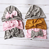 1pcs Infant Unisex Active / Sweet Solid Colored Bow Hats Caps Yellow / Blushing Pink / Gray