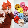 1pcs Infant Unisex Active / Sweet Solid Colored Bow Polyester Hats Caps White / Black / Blue