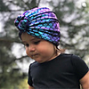 1pcs Infant Unisex Active / Sweet The Little Mermaid Cartoon Printing Hats Caps Blue / Purple / Fuchsia