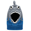 1pcs Infant Unisex Basic Animal Knitting Cotton Hats Caps Light gray S / M / L