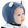 1pcs Infant Unisex Basic Blue Solid Colored Pure Color Cotton Hair Accessories Blue / Yellow / Blushing Pink One-Size