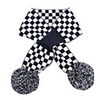 1pcs Infant Unisex Basic Color Block Knitted Cotton Scarves Black / Blue / Red One-Size