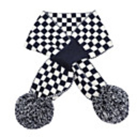 1pcs Infant Unisex Basic Color Block Knitted Cotton Scarves Black / Blue / Red One-Size
