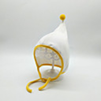 1pcs Infant Unisex Basic White Solid Colored Pure Color Cotton Hats Caps White / Yellow / Blushing Pink One-Size