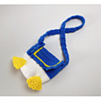1pcs Kids / Toddler Unisex Active Black / Blue Cartoon Roman Knit Bags Black / Blue / Blushing Pink One-Size