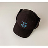 1pcs Kids / Toddler Unisex Active Black / Blue Letter Acrylic Hats Caps Black / Blue / Yellow One-Size
