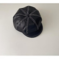 1pcs Kids / Toddler Unisex Active Black Solid Colored PU Hats Caps Black / Purple / Yellow One-Size