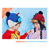 1pcs Kids / Toddler Unisex Active Cartoon Polyester Hair Accessories Blue / Red / Blushing Pink S / M