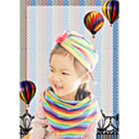 1pcs Kids / Toddler Unisex Active Floral Flower Hats Caps Black / Blushing Pink / Rainbow One-Size