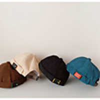 1pcs Kids / Toddler Unisex Active Solid Colored Hats Caps Black / Blue / Khaki