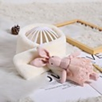 1pcs Kids / Toddler Unisex Active White Cartoon Polyester Scarves White / Blushing Pink / Khaki One-Size