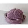 1pcs Kids / Toddler Unisex Active White Solid Colored Faux Fur Hats Caps White / Purple One-Size
