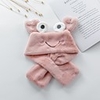 1pcs Kids / Toddler Unisex Active White Solid Colored Faux Fur Scarves White / Yellow / Blushing Pink One-Size