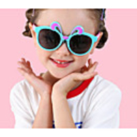 1pcs Kids Unisex Active / Sweet Animal / Cartoon Glasses Black / Blue / Purple One-Size