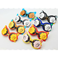 1pcs Kids Unisex Active / Sweet Animal / Cartoon Glasses Black / Blue / Red One-Size