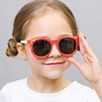 1pcs Kids Unisex Active / Sweet Cartoon Glasses Black / Blue / Purple