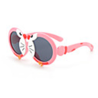 1pcs Kids Unisex Active / Sweet Cartoon Glasses Black / Blue / Red