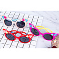 1pcs Kids Unisex Active / Sweet Cartoon Glasses Black / Blue / Red