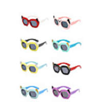 1pcs Kids Unisex Active / Sweet Cartoon Glasses Black / Purple / Red